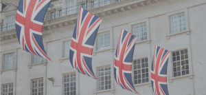 British Flag in front of building 2